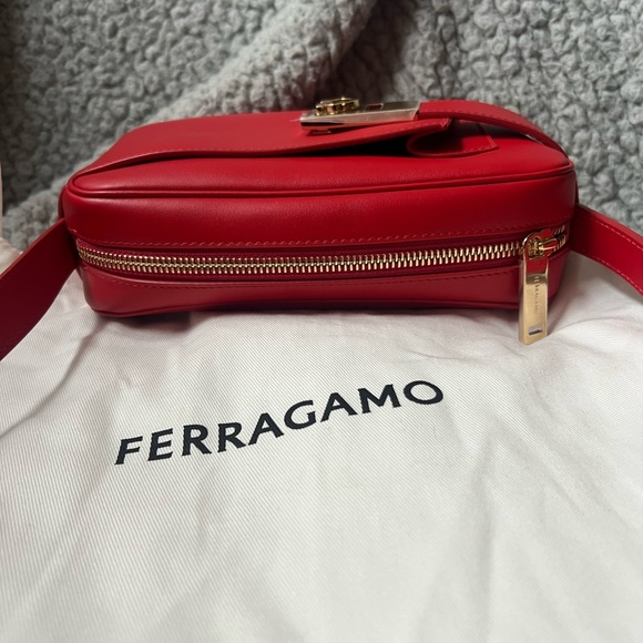 Ferragamo Archive Gancini Camera Crossbody Bag - Picture 6 of 13